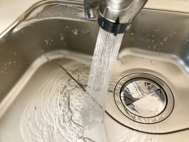 通水 - 蛇口の開放